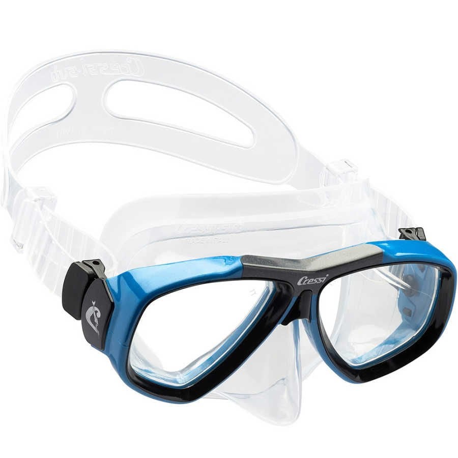 Cressi Focus Dalış Maskesi CLEAR-BLUE