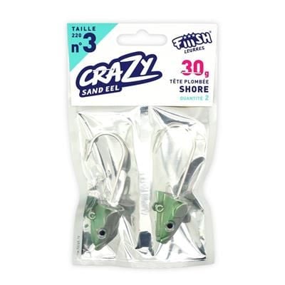 Crazy Sandeel CSE220/CSE224 30gr Shore Jig Head