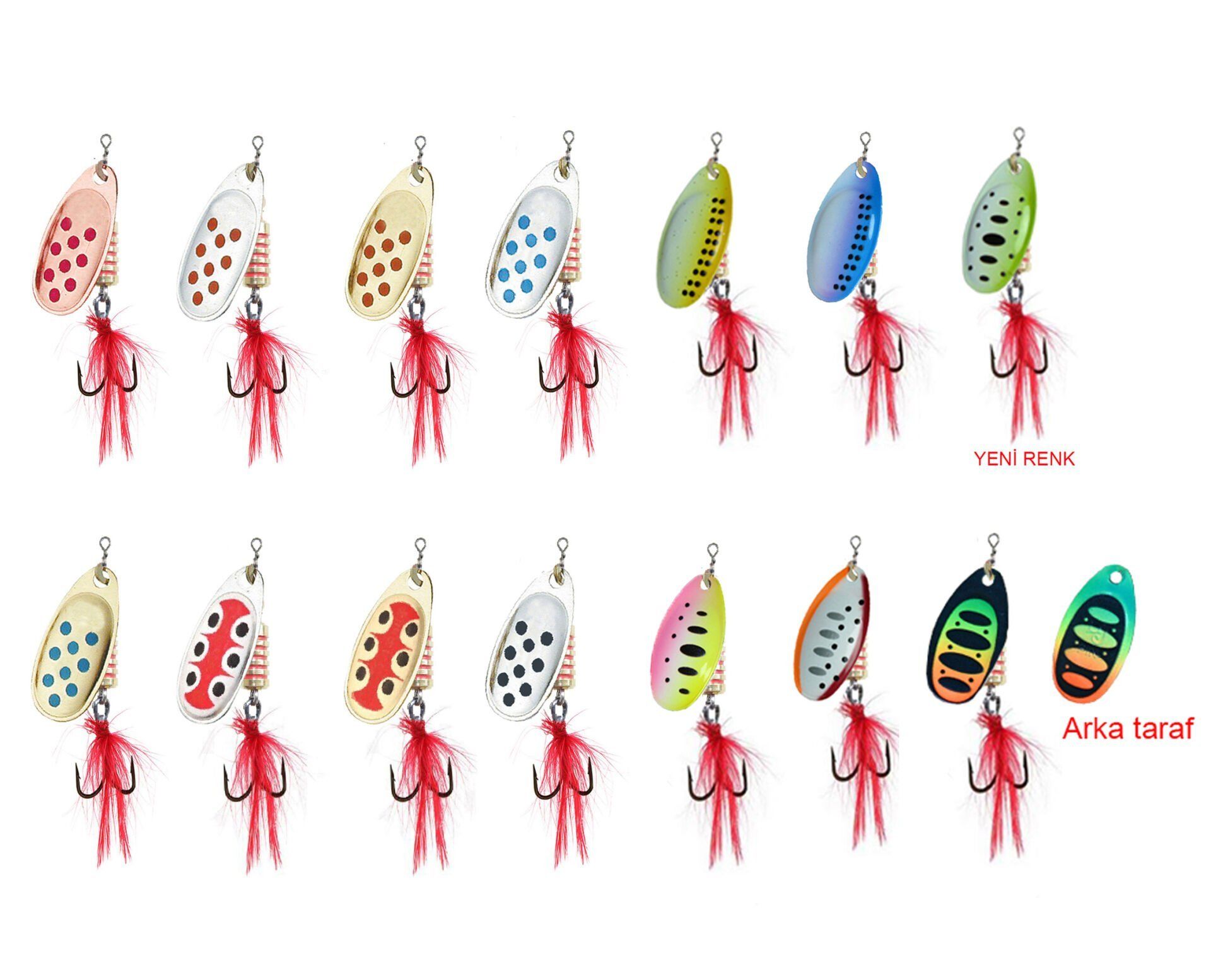 Lucky John Spin X Round Döner Kaşık 8 Gr No:3