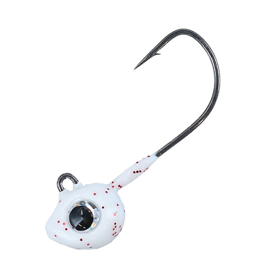 DAIWA GEKKABIJIN SW LIGHT JIG HEAD SS RED GLOW 0.5GR