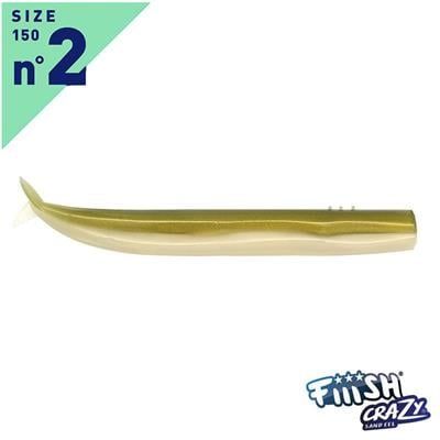 Crazy Sandeel CSE150/2 CSE232 3X Gövde OR Silikon Yem