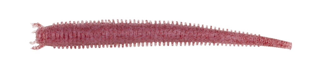 Berkley Gulp Saltwater Fat Sandworm Sahte Kurt CLEAR RED FLECK - 10CM