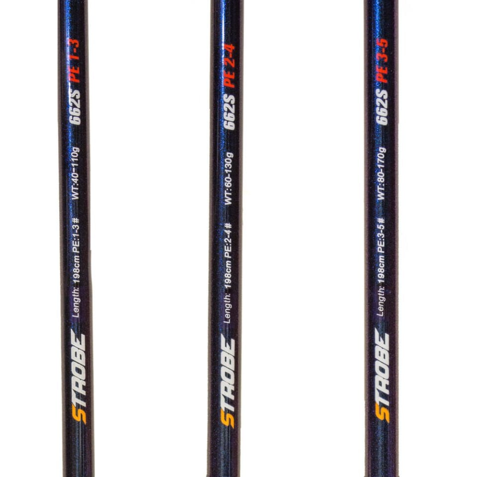 Ryuji Strobe 1.98m 60-130gr 2P Jig Olta Kamışı