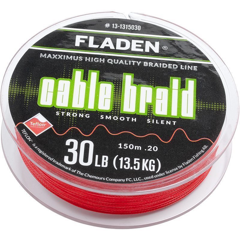 Fladen Maxximus Cable Braid 150M Kırmızı İp Misina