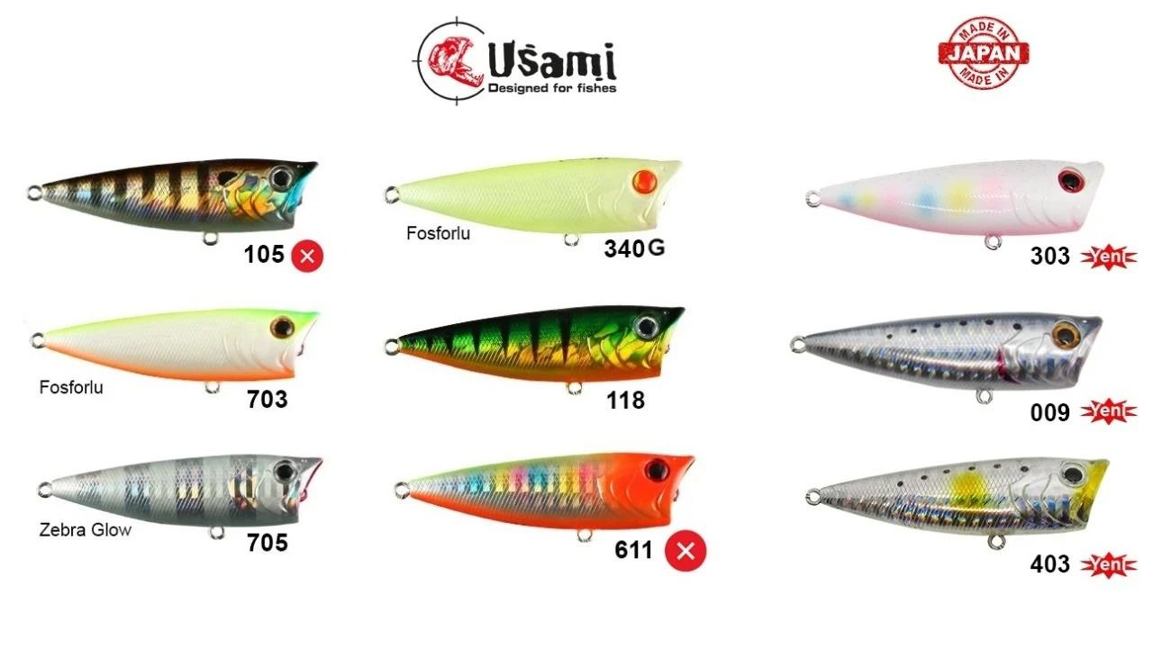 Usami Mad Pop 70F 9.9 G Maket Balık