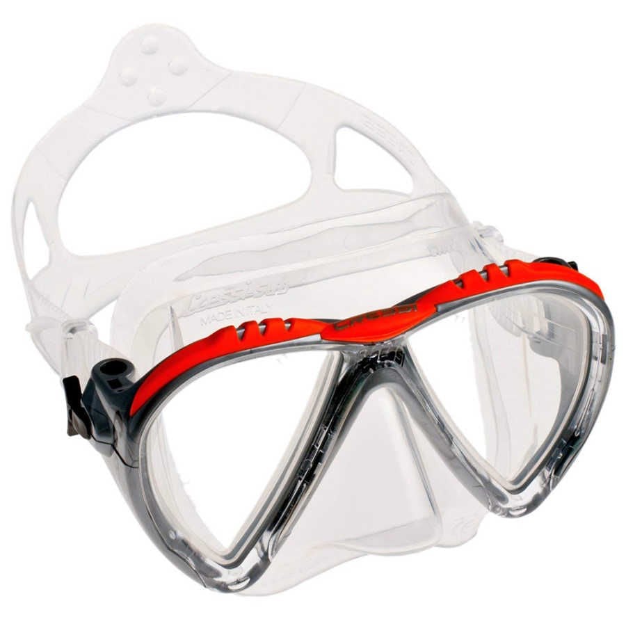 Cressi Lince Dalış Maskesi CLEAR-ORANGE