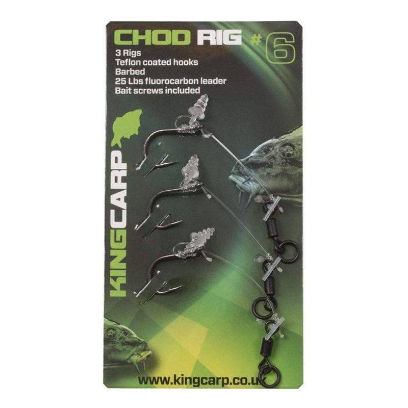 King Carp Chod Boyli Vidalı Sazan Rig 3P