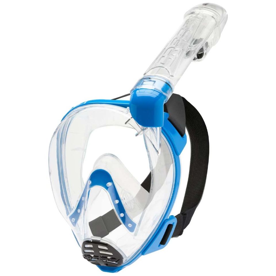 Cressi Baron Çocuk Tam Yüz Maske CLEAR-BLUE
