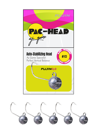 Fujin Pac-Head 10no Aji Game Jighead