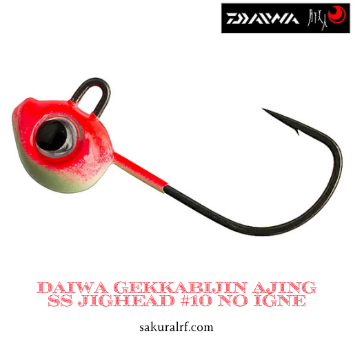 Daiwa Gekkabijin SW Light Jig Head SS yako #10