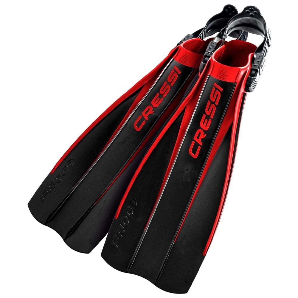 Cressi Frog Dalış Paleti SİYAH - KIRMIZI - XS-S