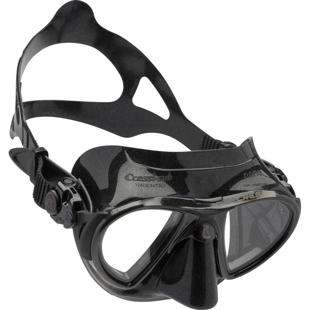 Cressi Nano Dalış Maskesi BLACK-BLACK