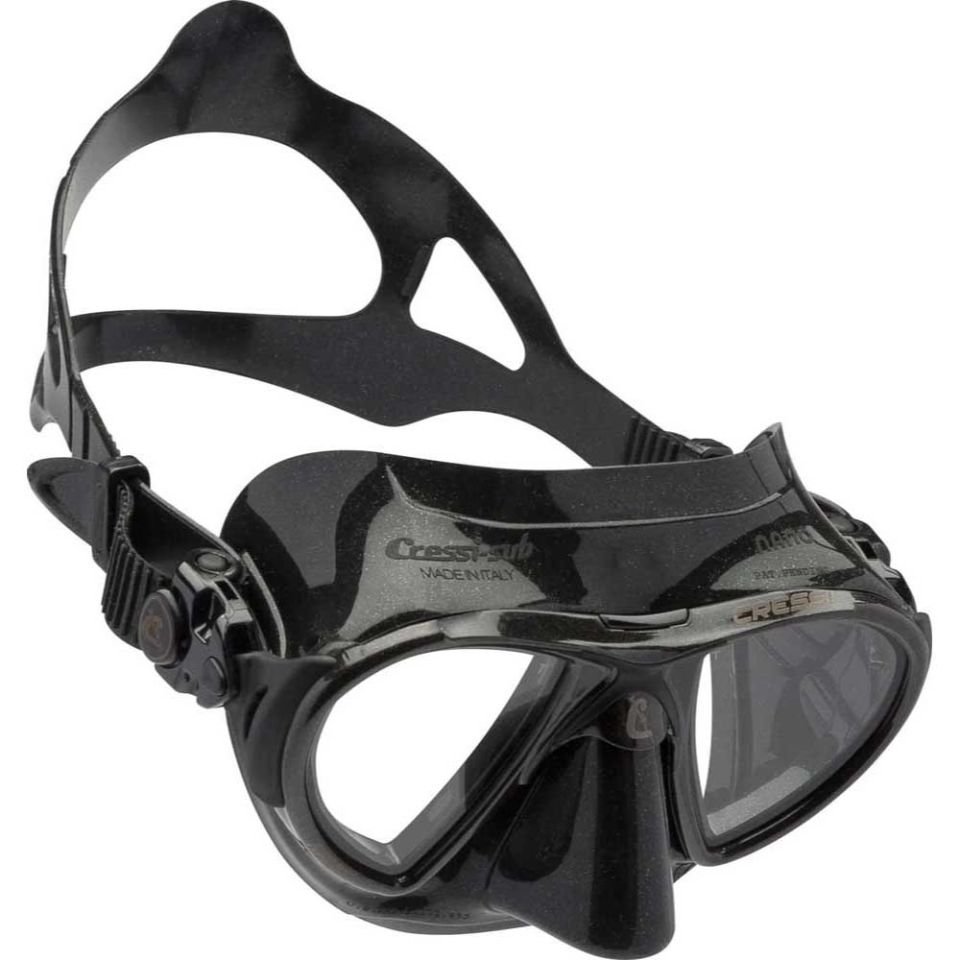 Cressi Nano Dalış Maskesi BLACK-BLACK
