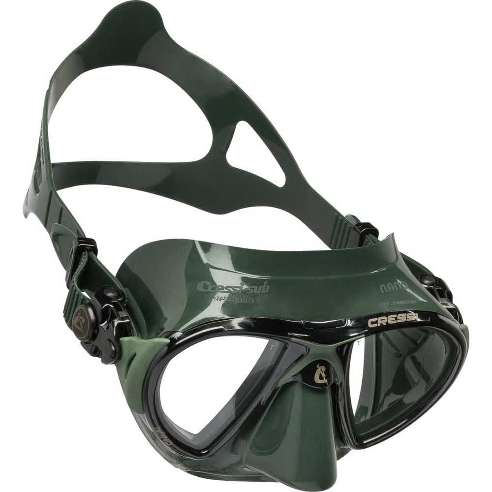 Cressi Nano Dalış Maskesi GREEN-GREEN