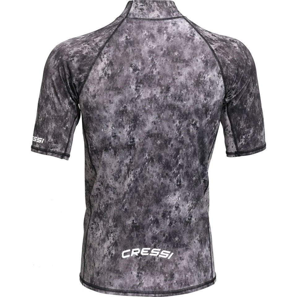 Cressi Rash Guard Man T-Shirt CAMO BLACK GREY - S - NO:2