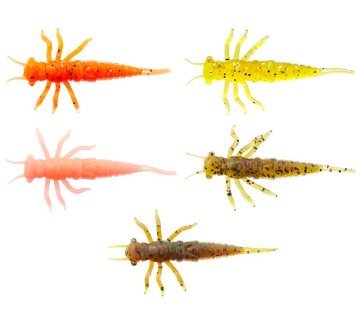 Lucky John Nayada 2'' (5 cm) 9p Silikon Yem