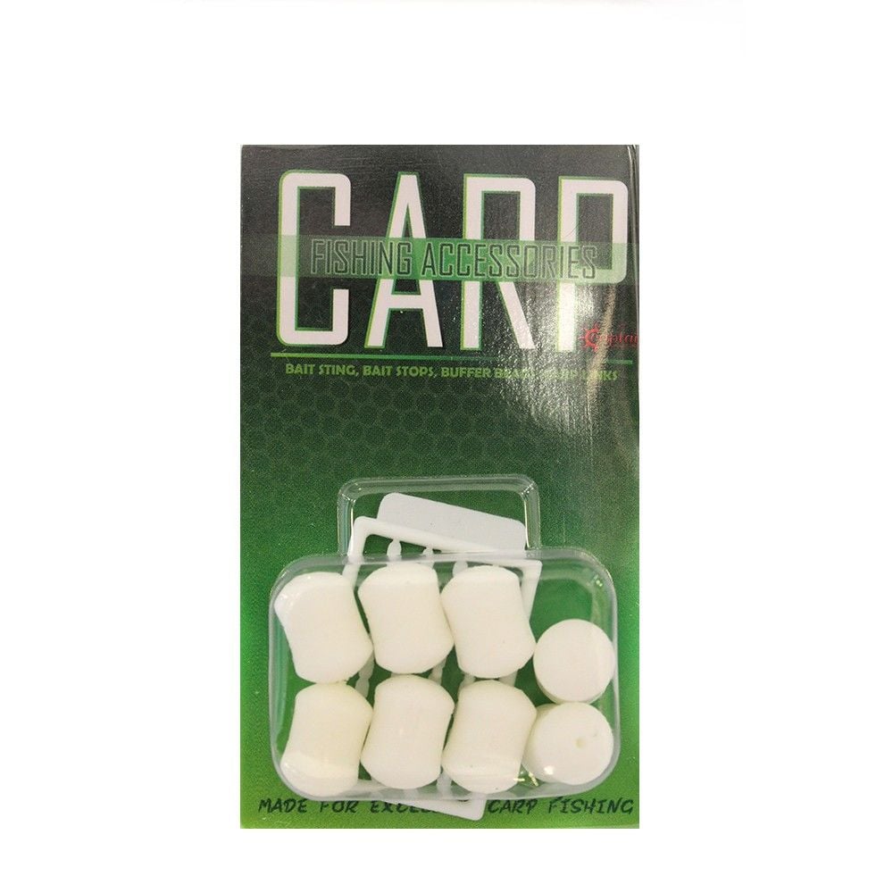 Captain 3497 Dumbell White Color 8'li Paket Sazan Yemi