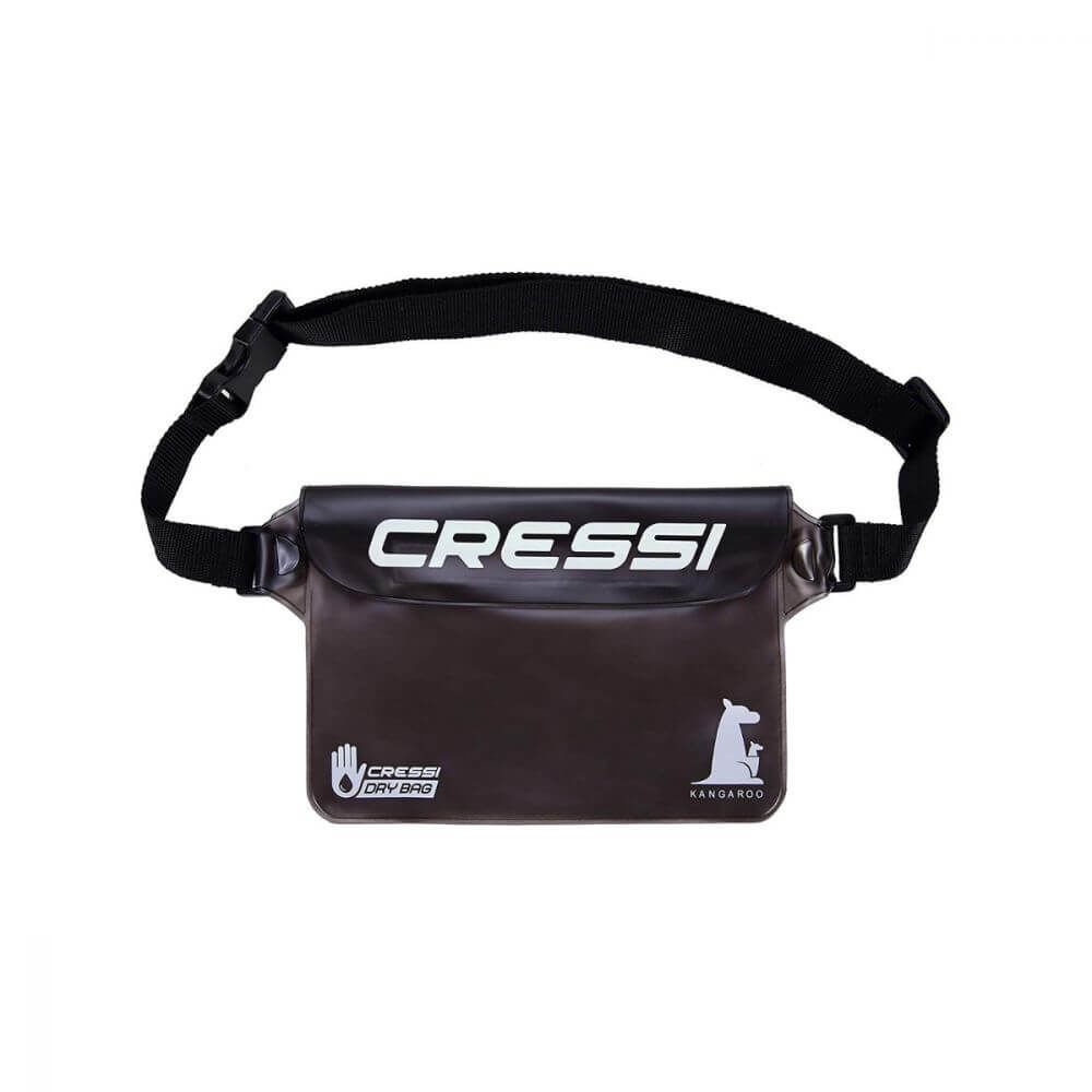 Cressi Kangaroo Bel Çantası SİYAH