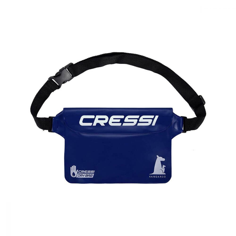 Cressi Kangaroo Bel Çantası MAVİ