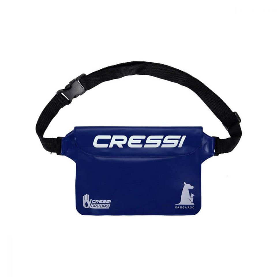 Cressi Kangaroo Bel Çantası MAVİ
