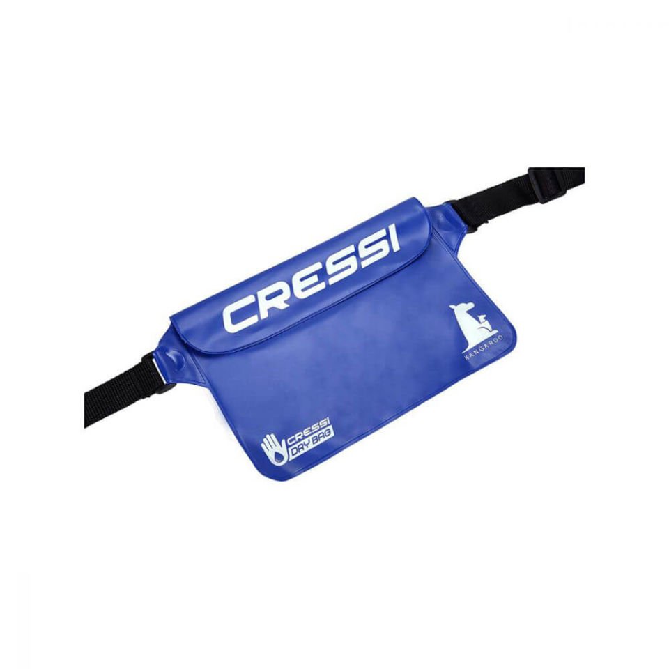 Cressi Kangaroo Bel Çantası MAVİ