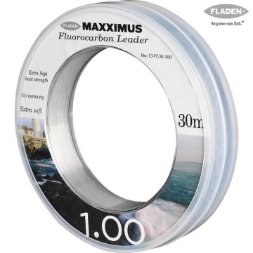 Fladen Maxximus Fluorocarbon Leader Misina 30M 1.00 MM