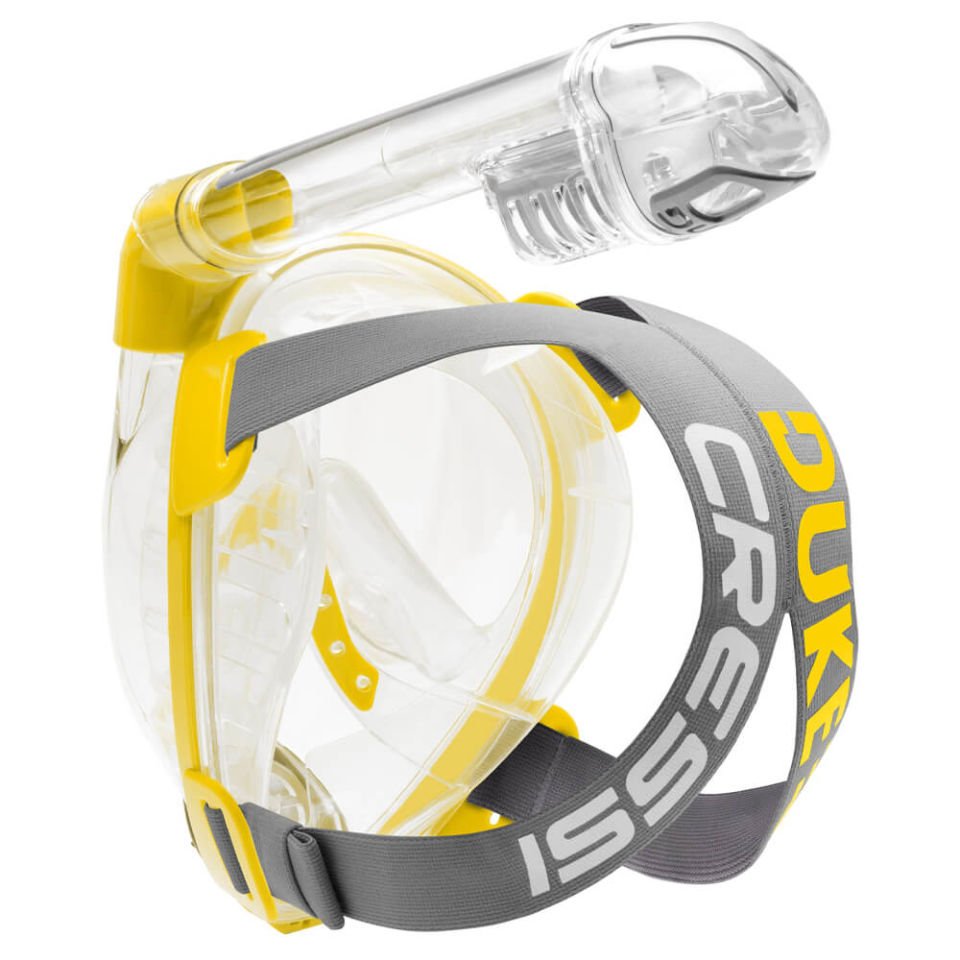 Cressi Duke Tam Yüz Maske YELLOW - S - M