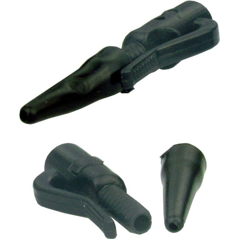 Ecotackle Safety Siyah Clips 10p