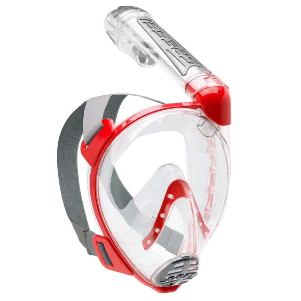 Cressi Duke Tam Yüz Maske RED - M - L
