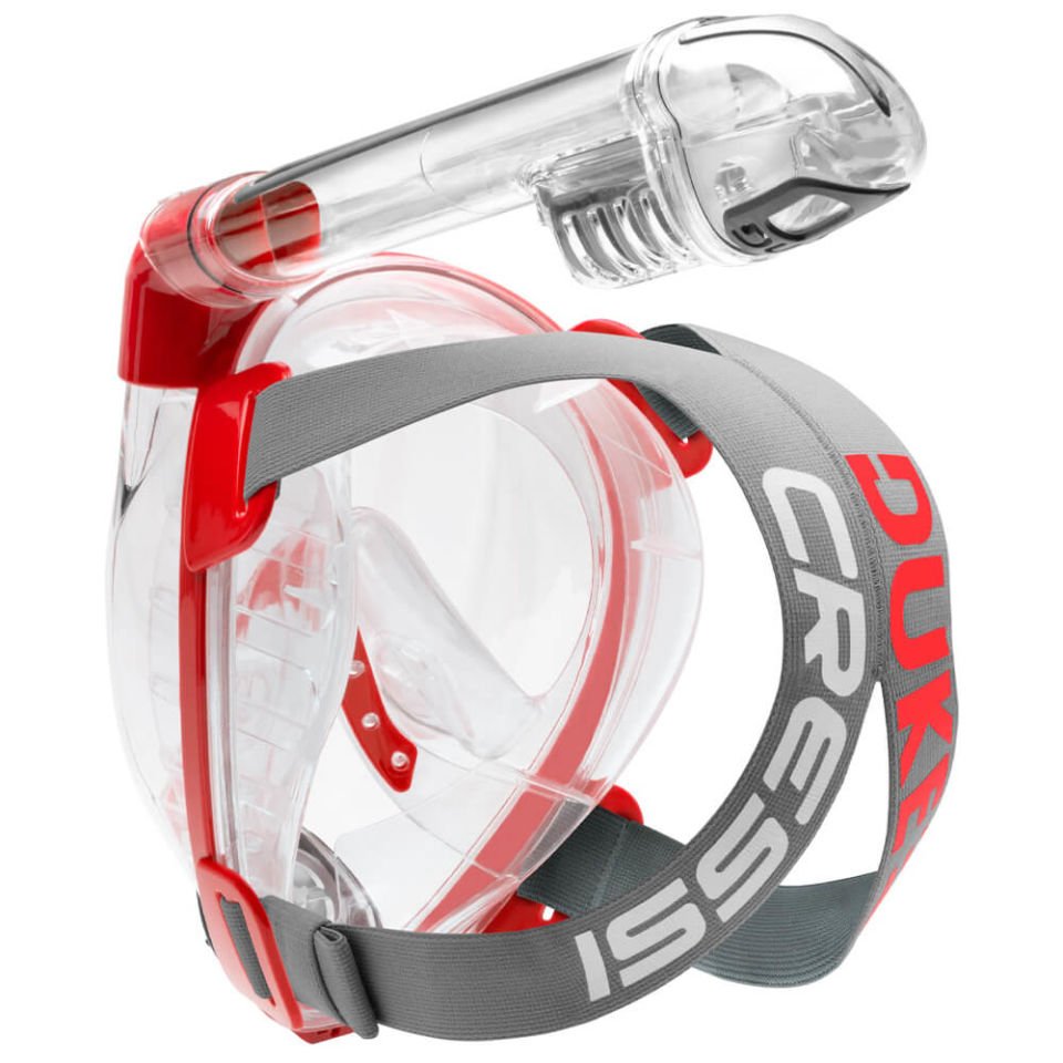 Cressi Duke Tam Yüz Maske RED - M - L