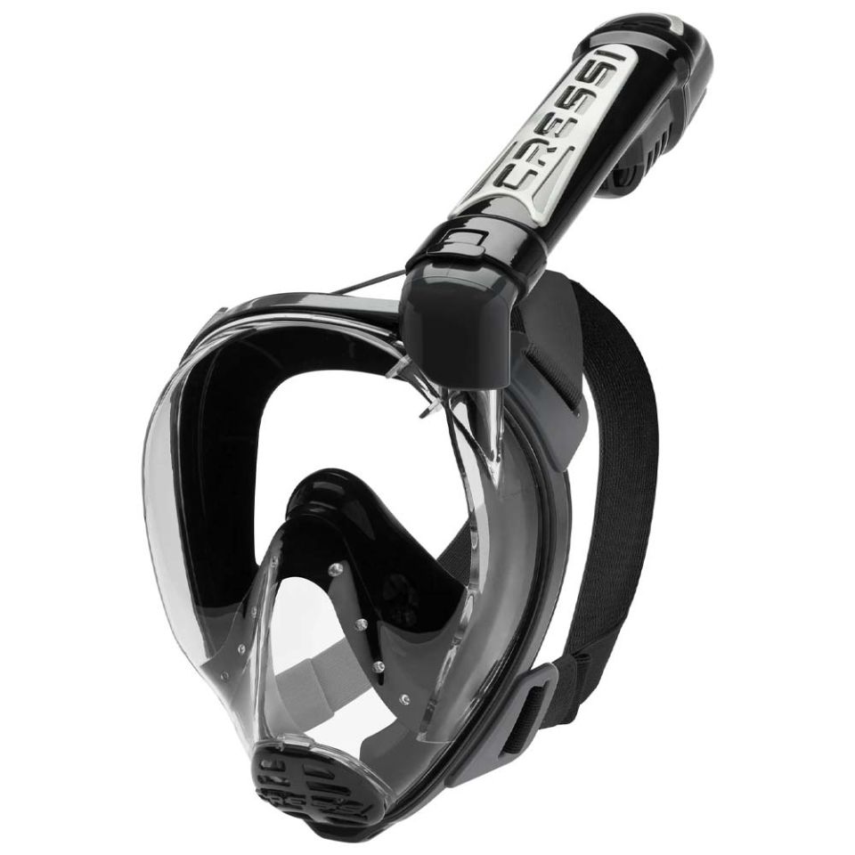 Cressi Duke Tam Yüz Maske BLACK-BLACK - M - L