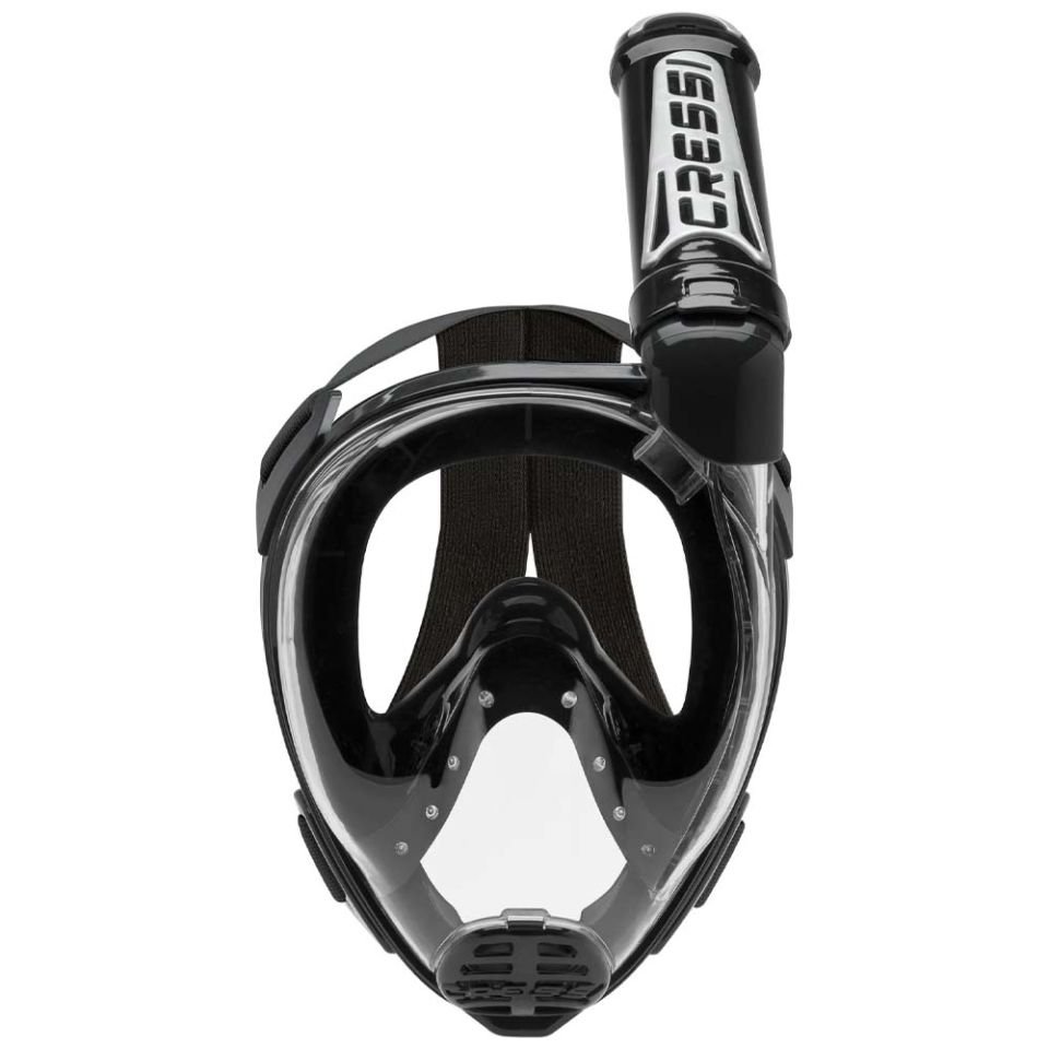Cressi Duke Tam Yüz Maske BLACK-BLACK - M - L