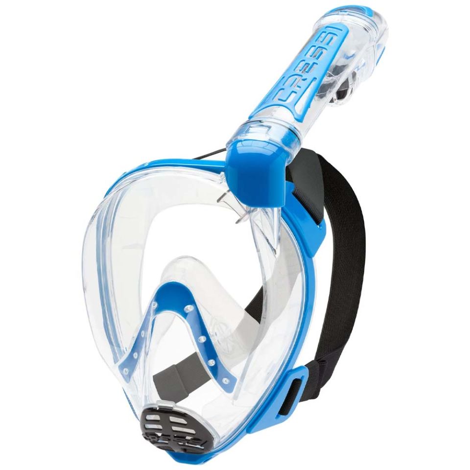 Cressi Duke Tam Yüz Maske CLEAR-BLUE - M - L