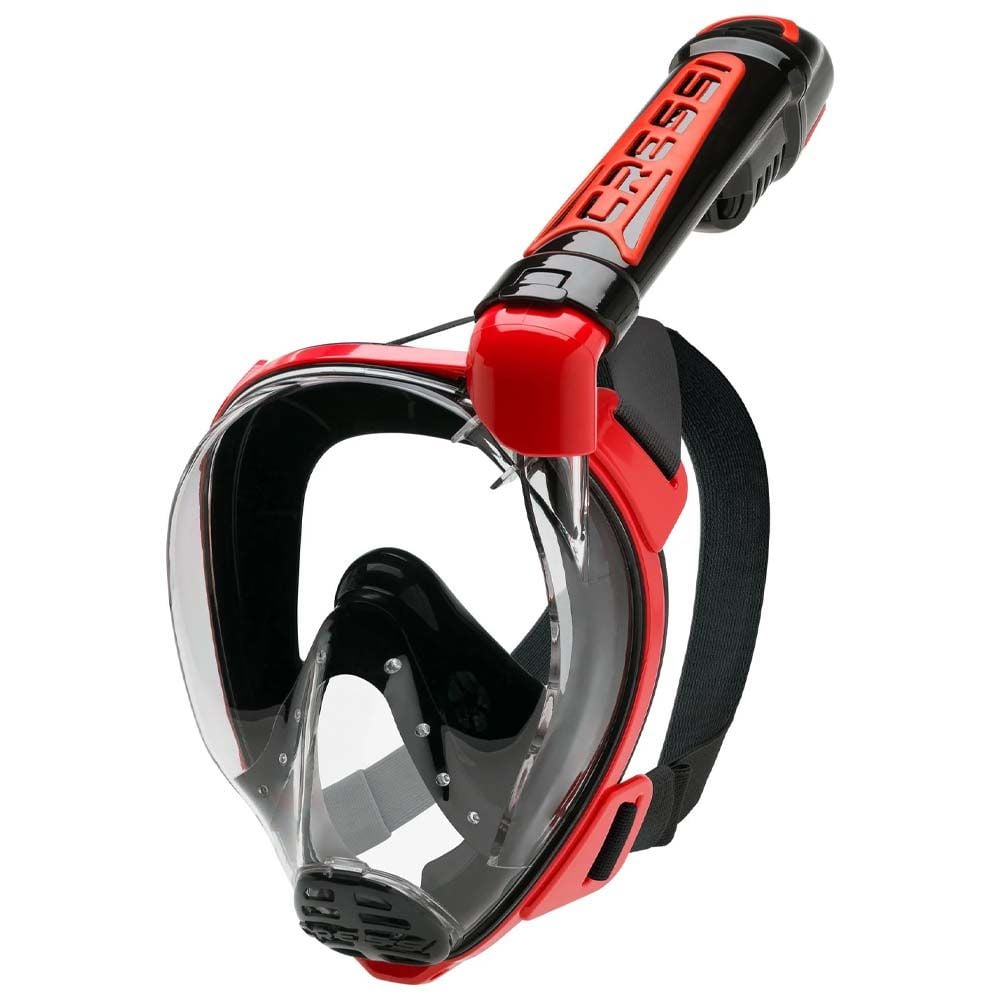 Cressi Duke Tam Yüz Maske BLACK-RED - M - L