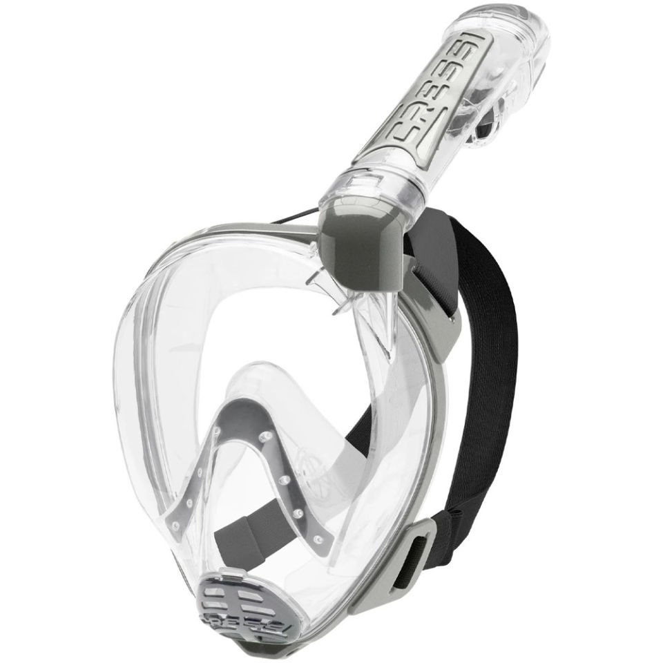 Cressi Duke Tam Yüz Maske CLEAR-SILVER - S - M