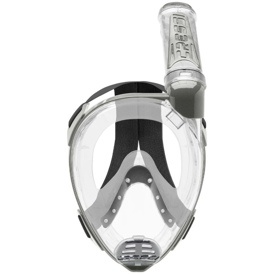 Cressi Duke Tam Yüz Maske CLEAR-SILVER - S - M