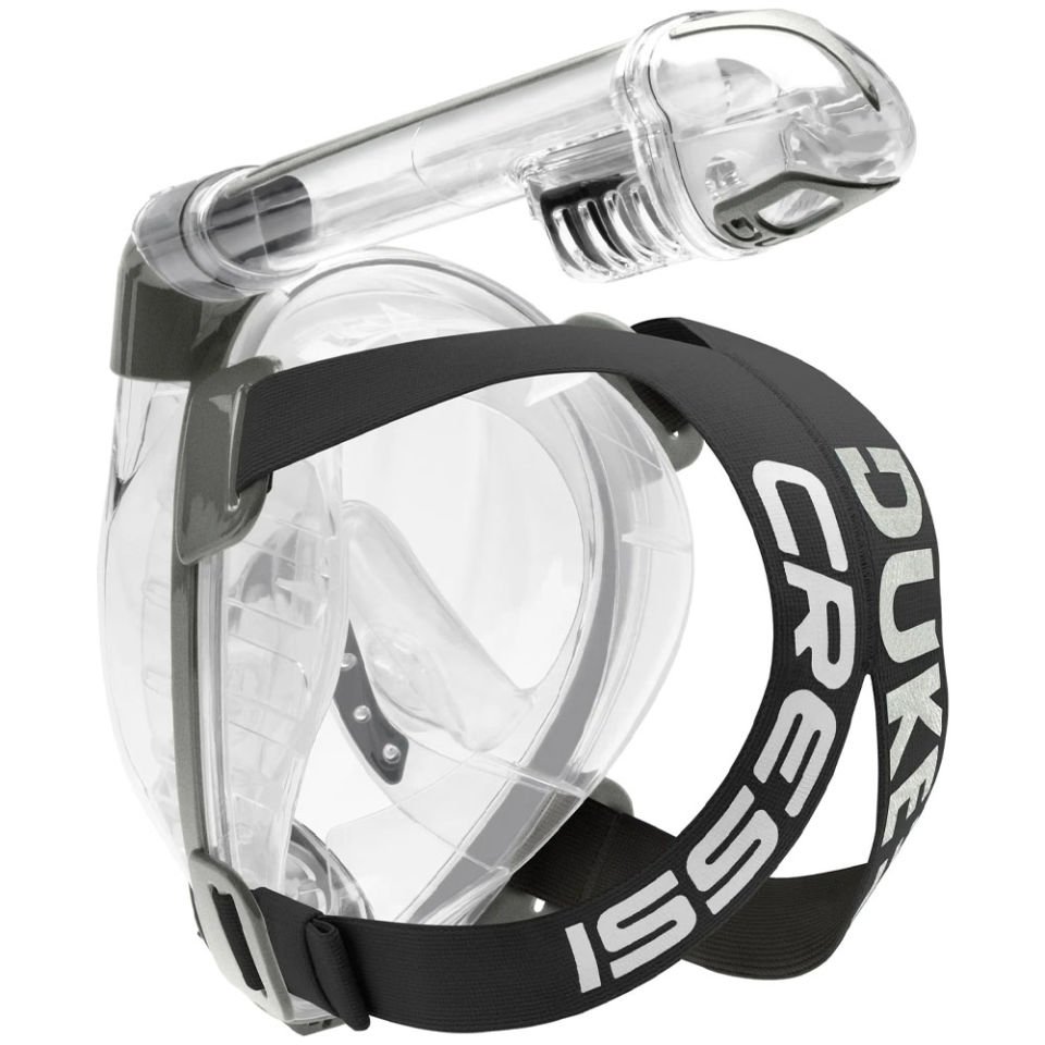Cressi Duke Tam Yüz Maske CLEAR-SILVER - S - M