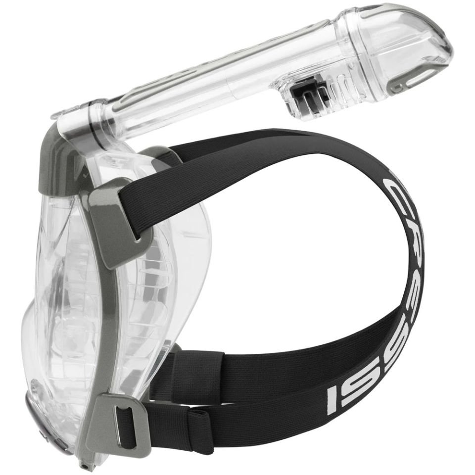 Cressi Duke Tam Yüz Maske CLEAR-SILVER - S - M
