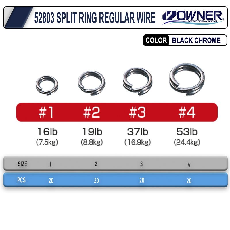 Owner 52803 Sprit Ring Regular Wire Halka