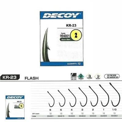 DECOY KR-23 Black Nickel Olta İğnesi