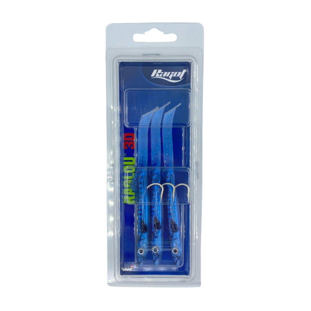 Ragot Raglou 3D Silikon Balık BM - 105MM - 3LÜ