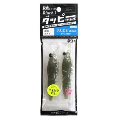NIKKO DAPPY SRUEBI SHRIMP 76MM GREENSİLİKON YEM