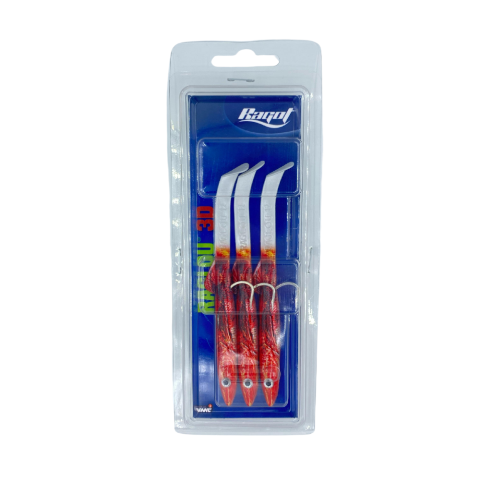 Ragot Raglou 3D Silikon Balık ABLR - 105MM - 3LÜ