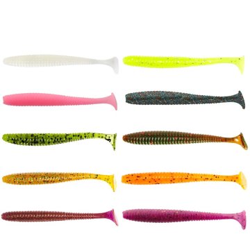 Lucky John S-Shad Tail 2.8'' (7.11 cm) 7P Silikon Yem