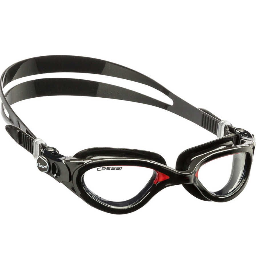 CLEAR-BLACK-BLACK RED