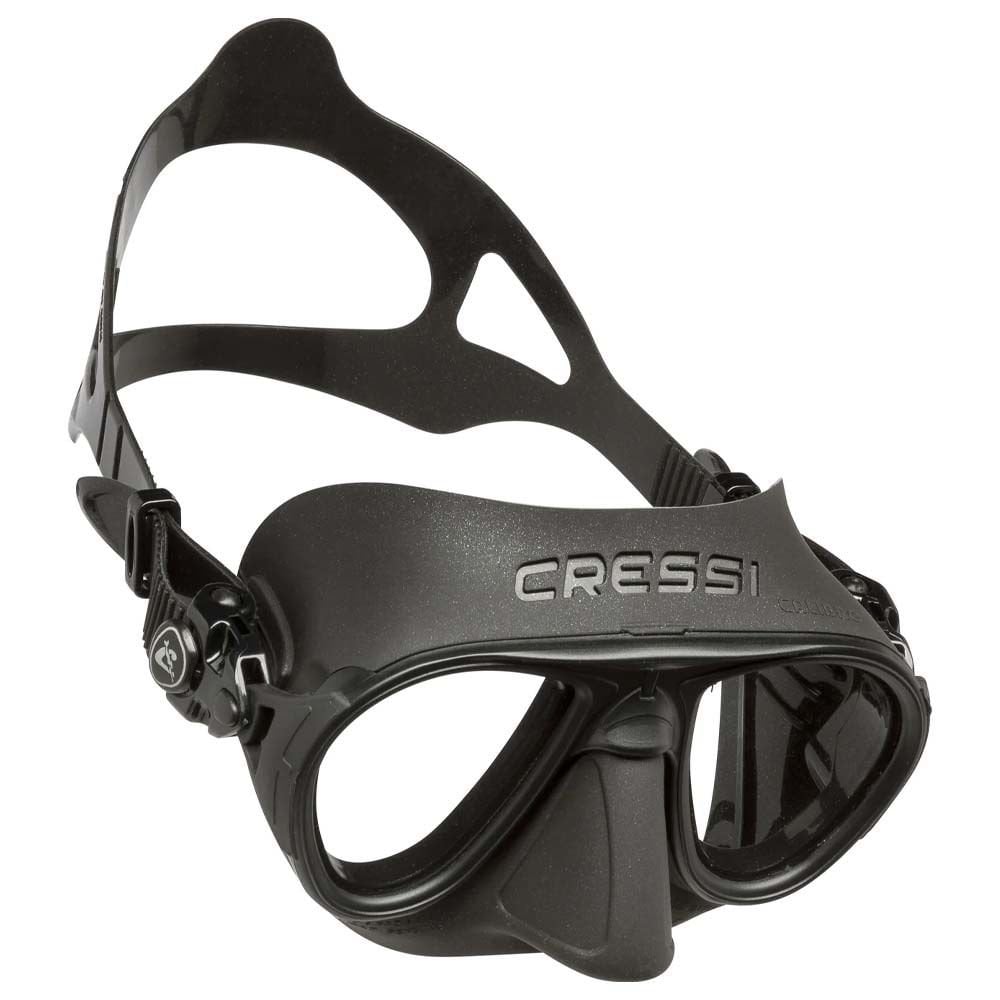 Cressi Calibro Dalış Maskesi BLACK-BLACK