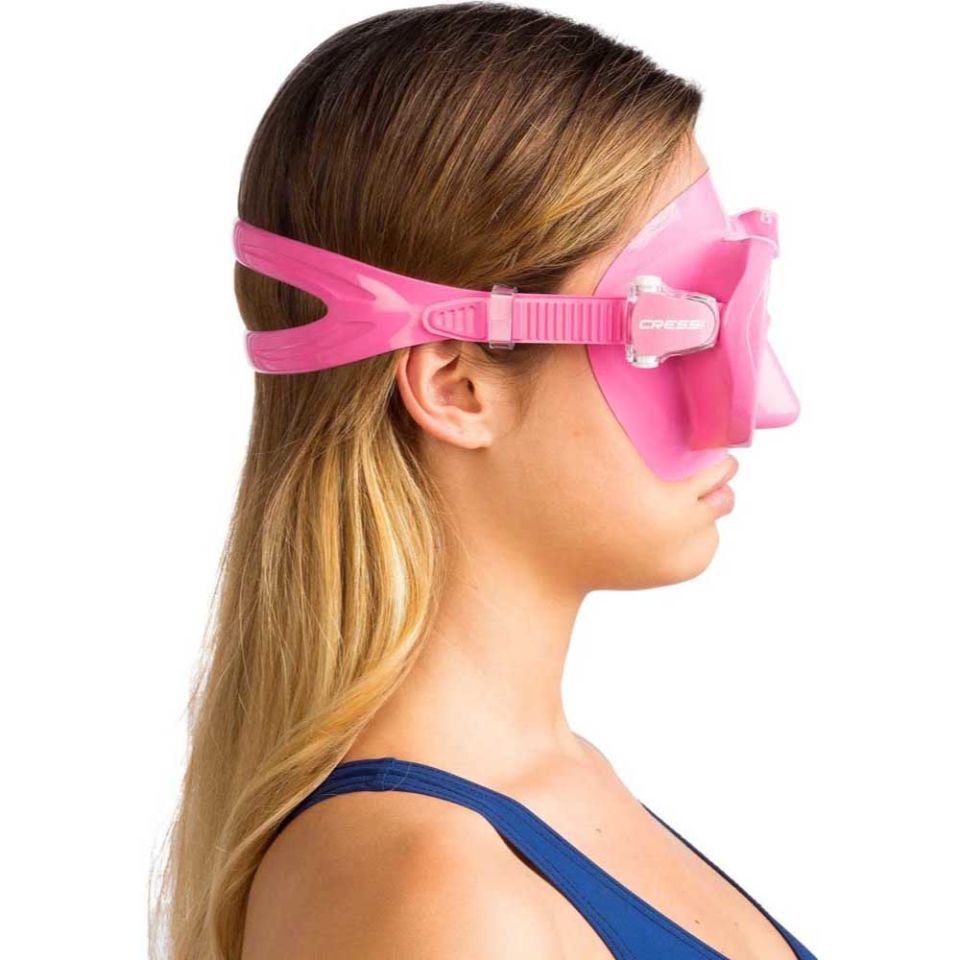 Cressi F1 Frameless Dalış Maskesi PINK - ÇOCUK