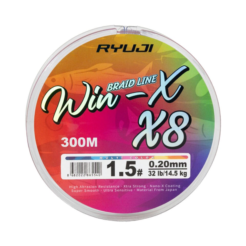 RYUJI WINX  X8 300M MULTI COLOR İP MİSİNA