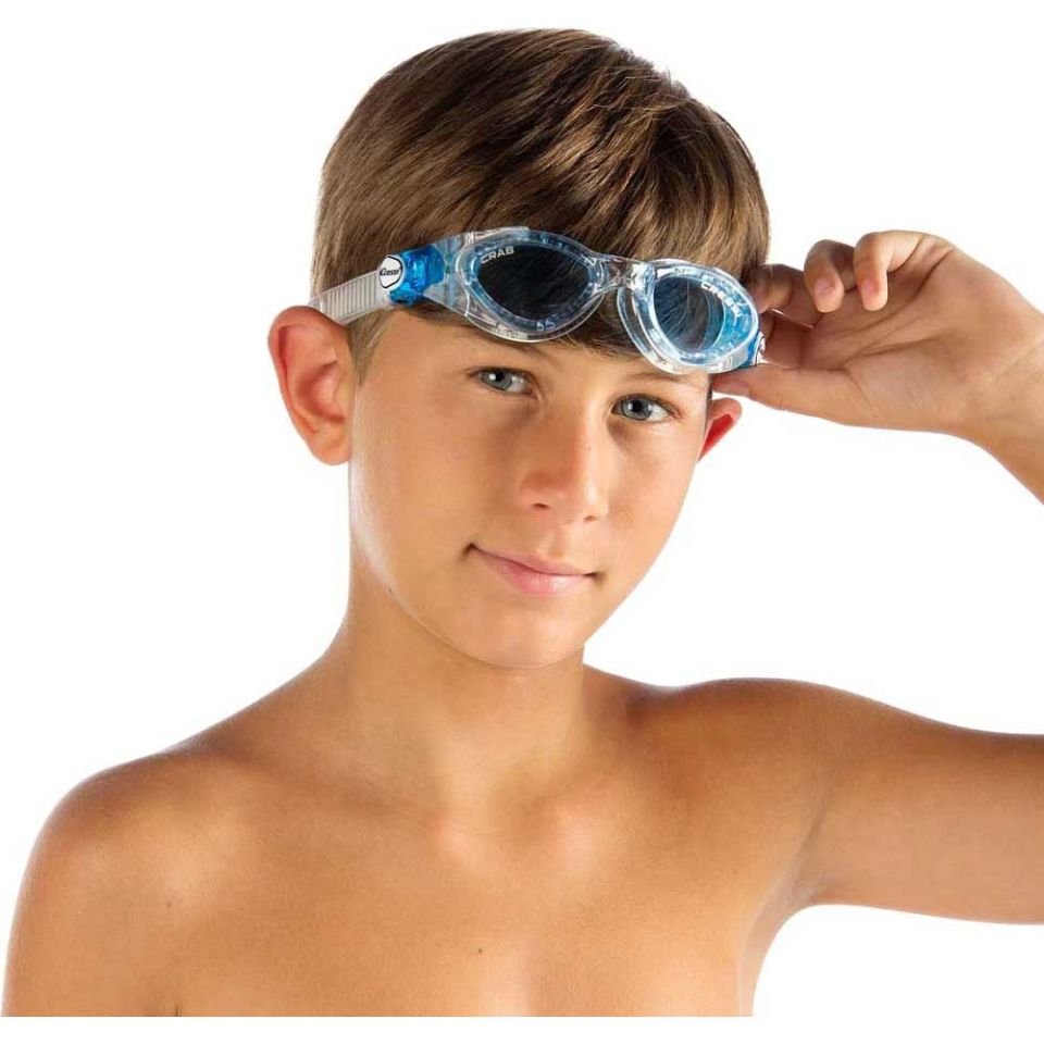 Cressi Crab Yüzme Gözlüğü CLEAR-AZURE