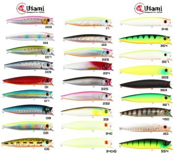 Usami Combo Pop 120F 18.5 G Maket Balık